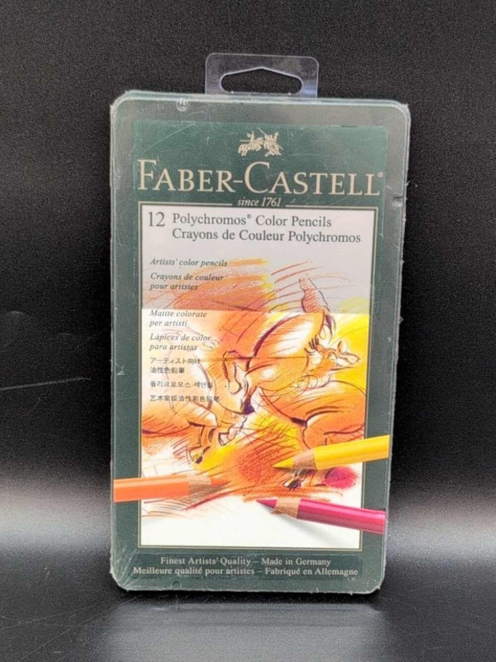 Faber-Castell Polychromos Artists Color Pencils Set of 12